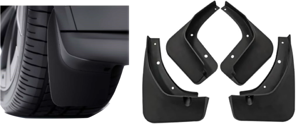 Auto mud flap