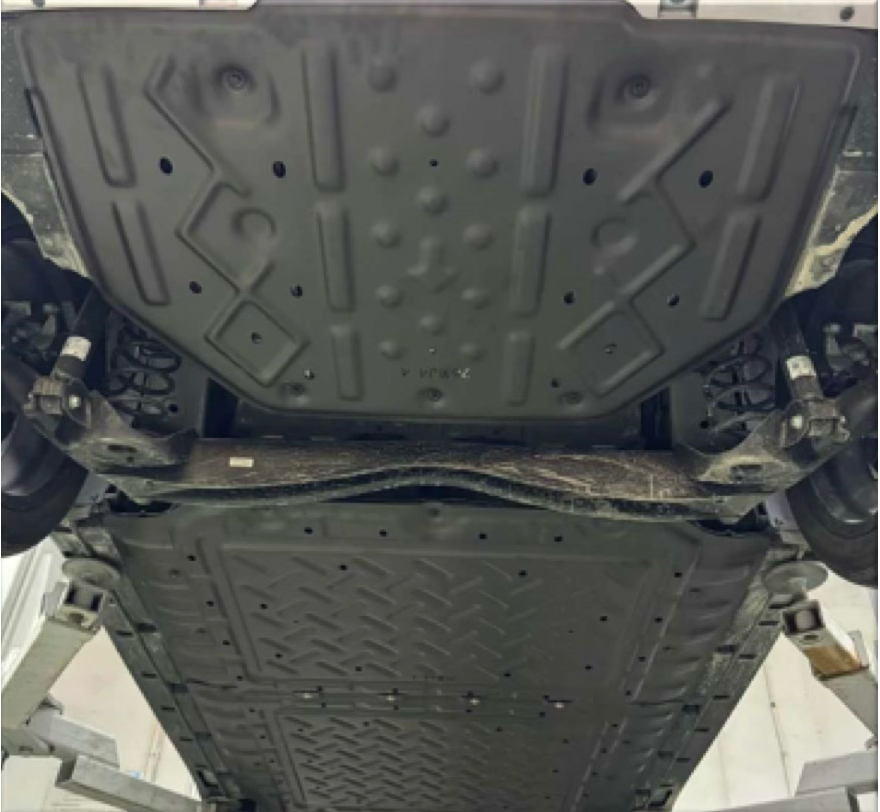 Vehicle protect plates